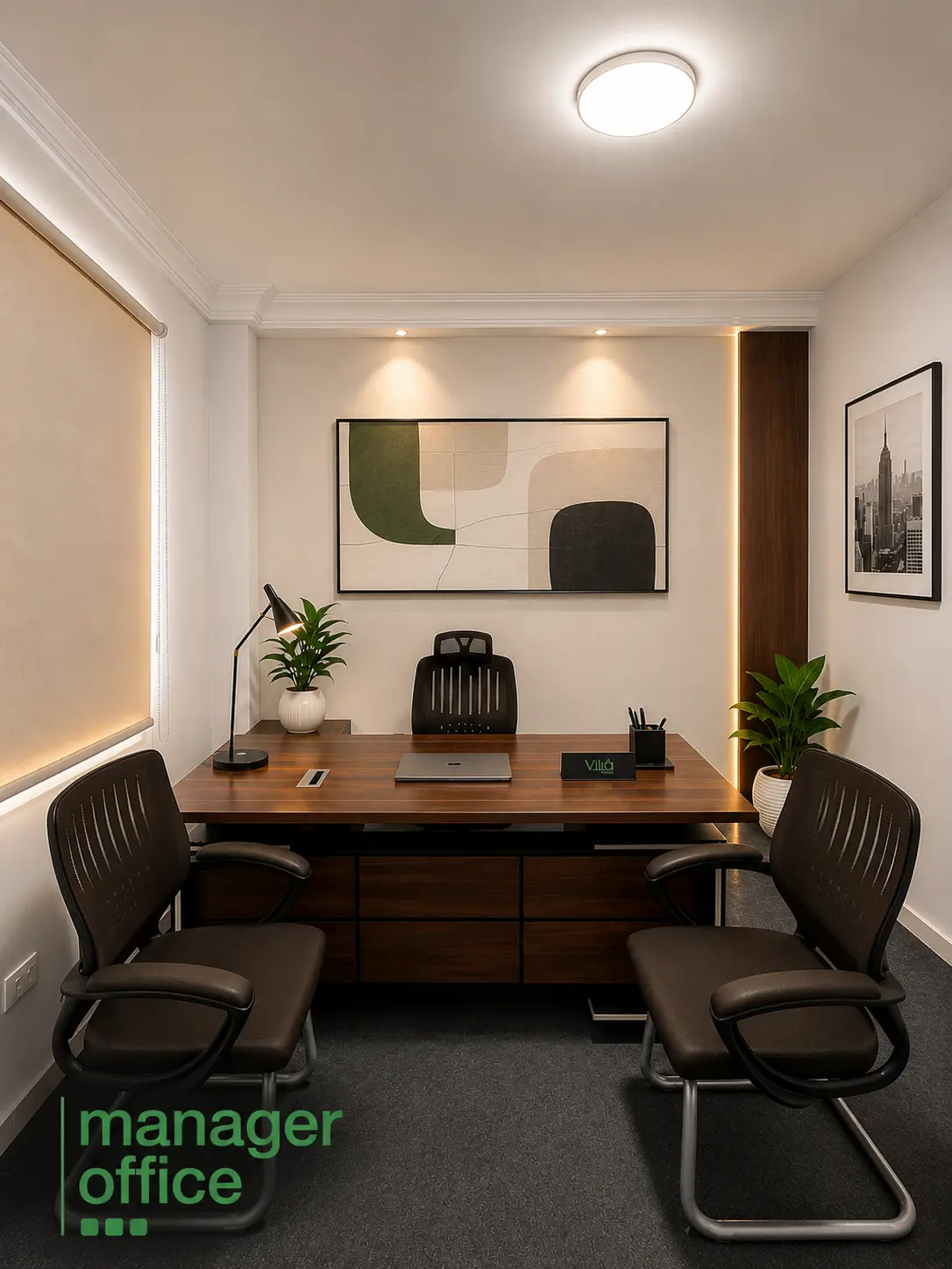 Manager office at Villa Spaces